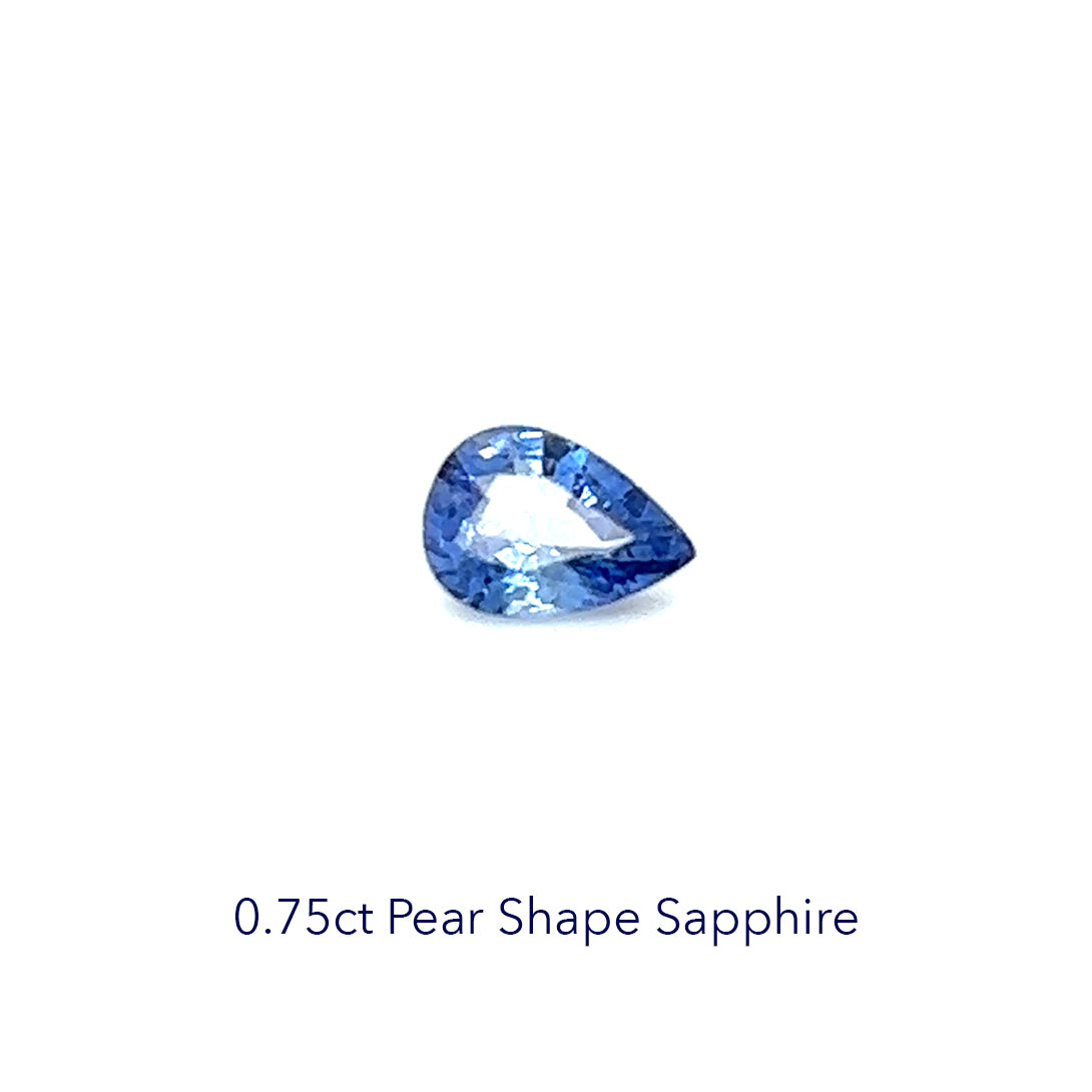 MINI BESPOKE BLUE SAPPHIRE RING