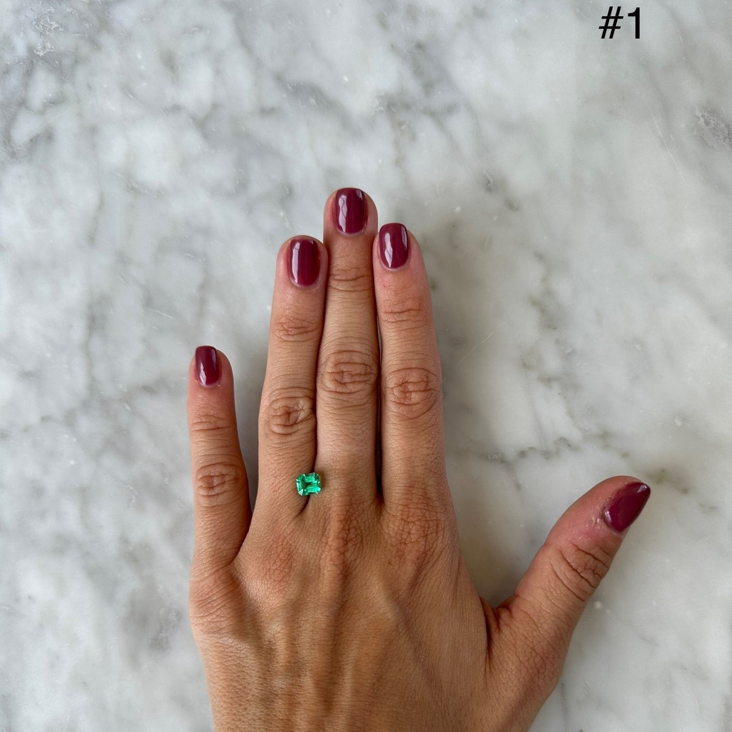 BESPOKE 0.75CT MUZO EMERALD RING