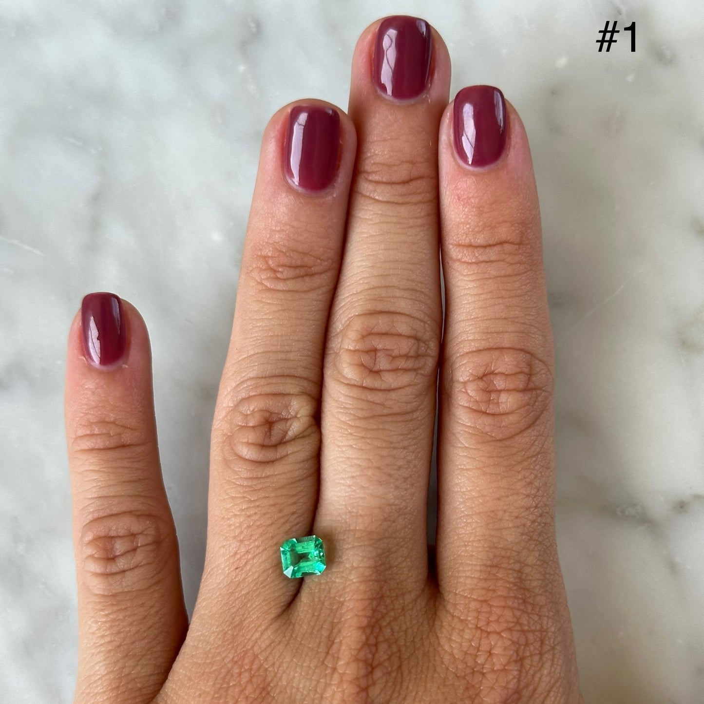 BESPOKE 0.75CT MUZO EMERALD RING