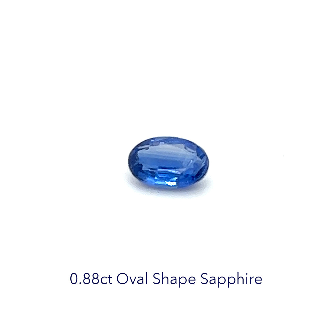 MINI BESPOKE BLUE SAPPHIRE RING