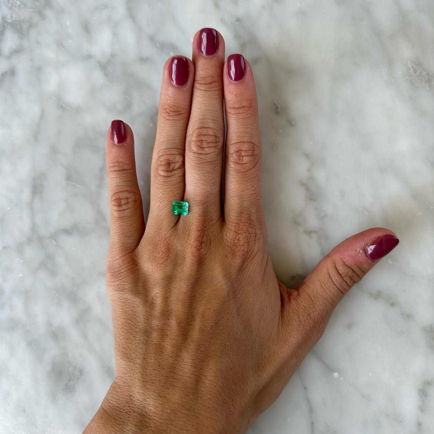 BESPOKE 1.09CT MUZO EMERALD RING