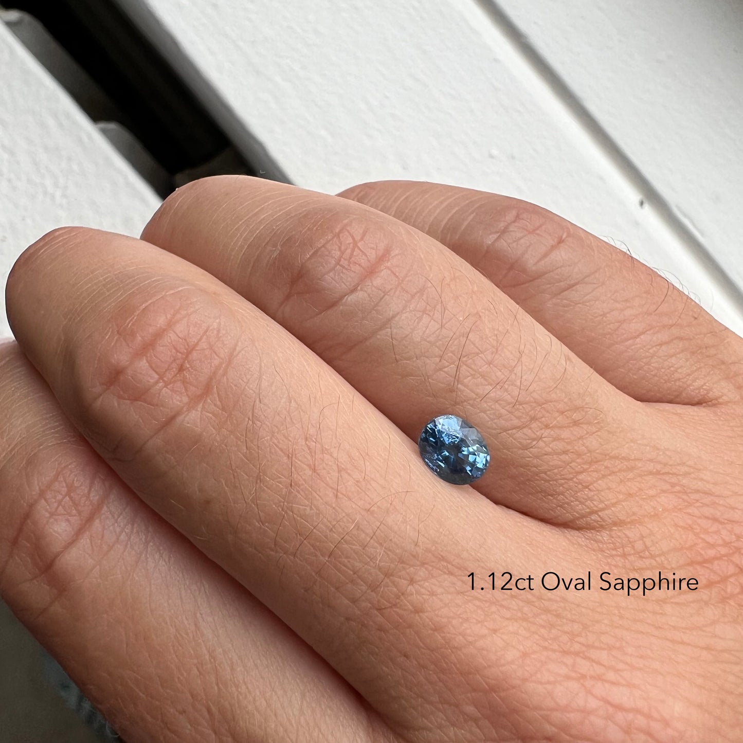 MINI BESPOKE BLUE SAPPHIRE RING