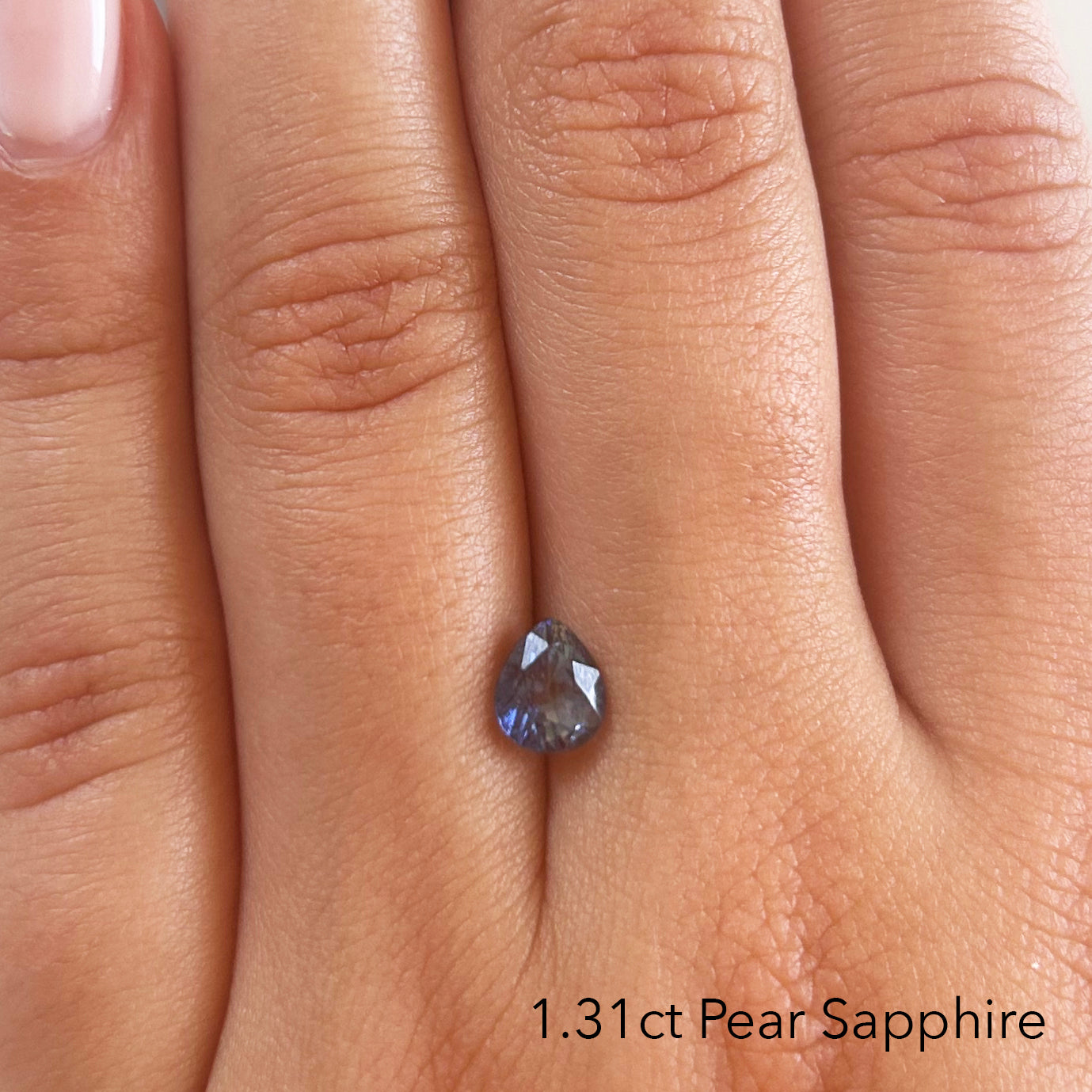 MINI BESPOKE BLUE SAPPHIRE RING