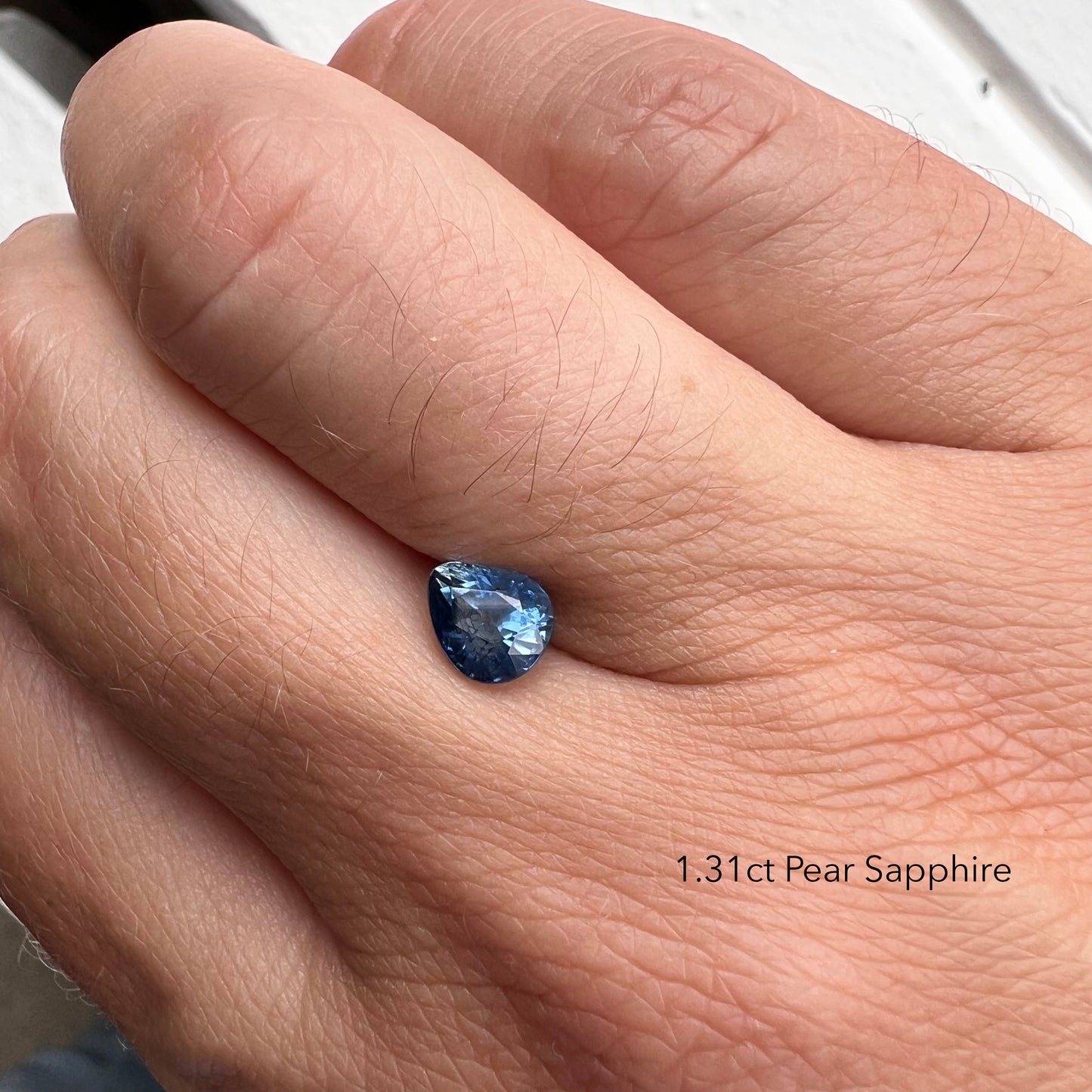 MINI BESPOKE BLUE SAPPHIRE RING