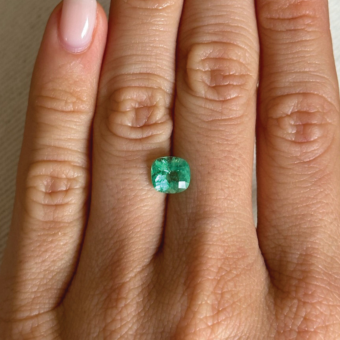 BESPOKE 1.44CT COLOMBIAN EMERALD