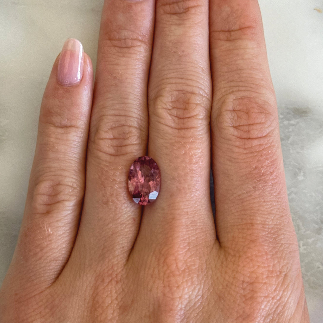 BESPOKE 3.42CT DARK PINK SPINEL