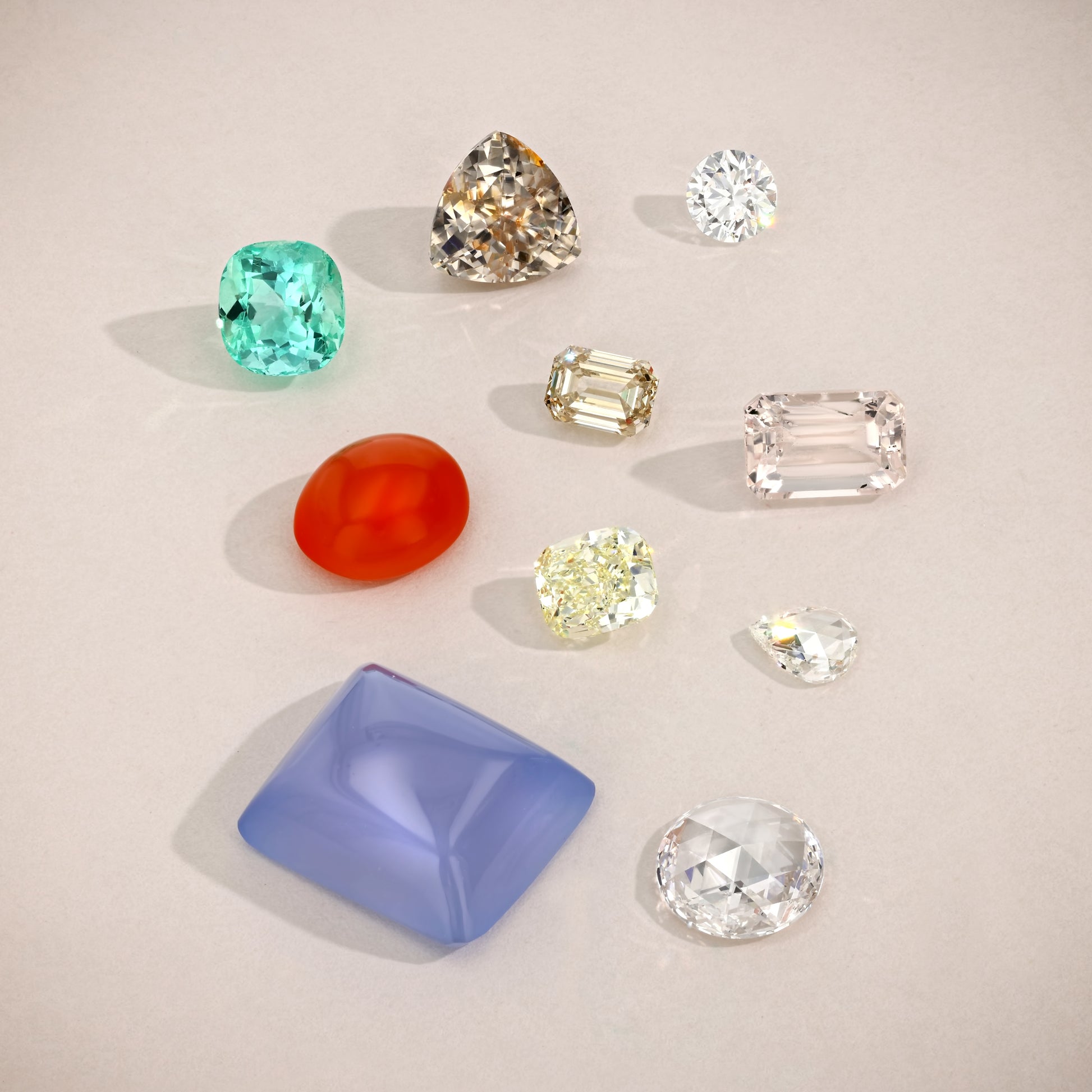 BESPOKE 1.04CT LIGHT BROWN EMERALD CUT DIAMOND