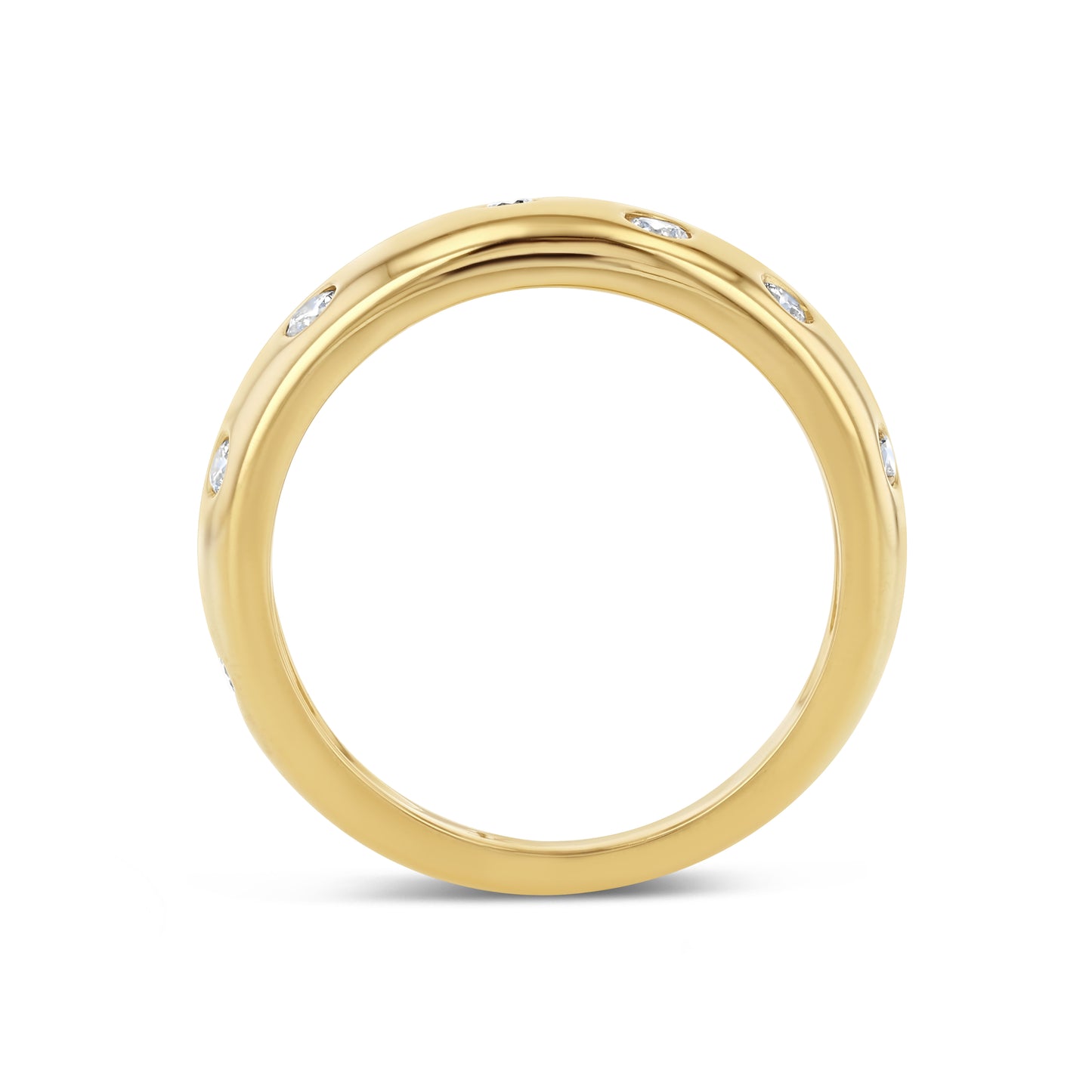 SCATTERED DIAMOND CLOUD RING