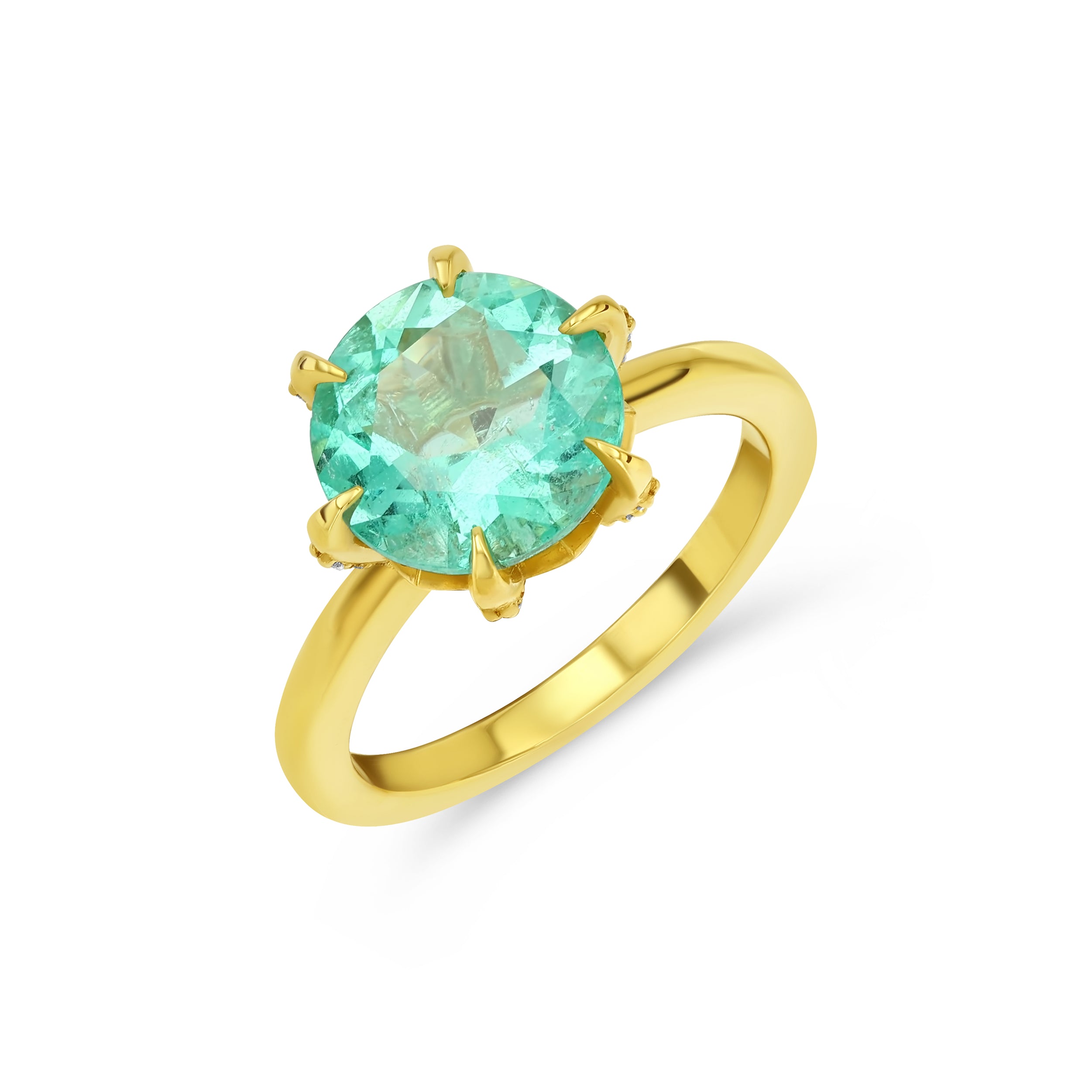 2.81ct Muzo Emerald Neena Ring