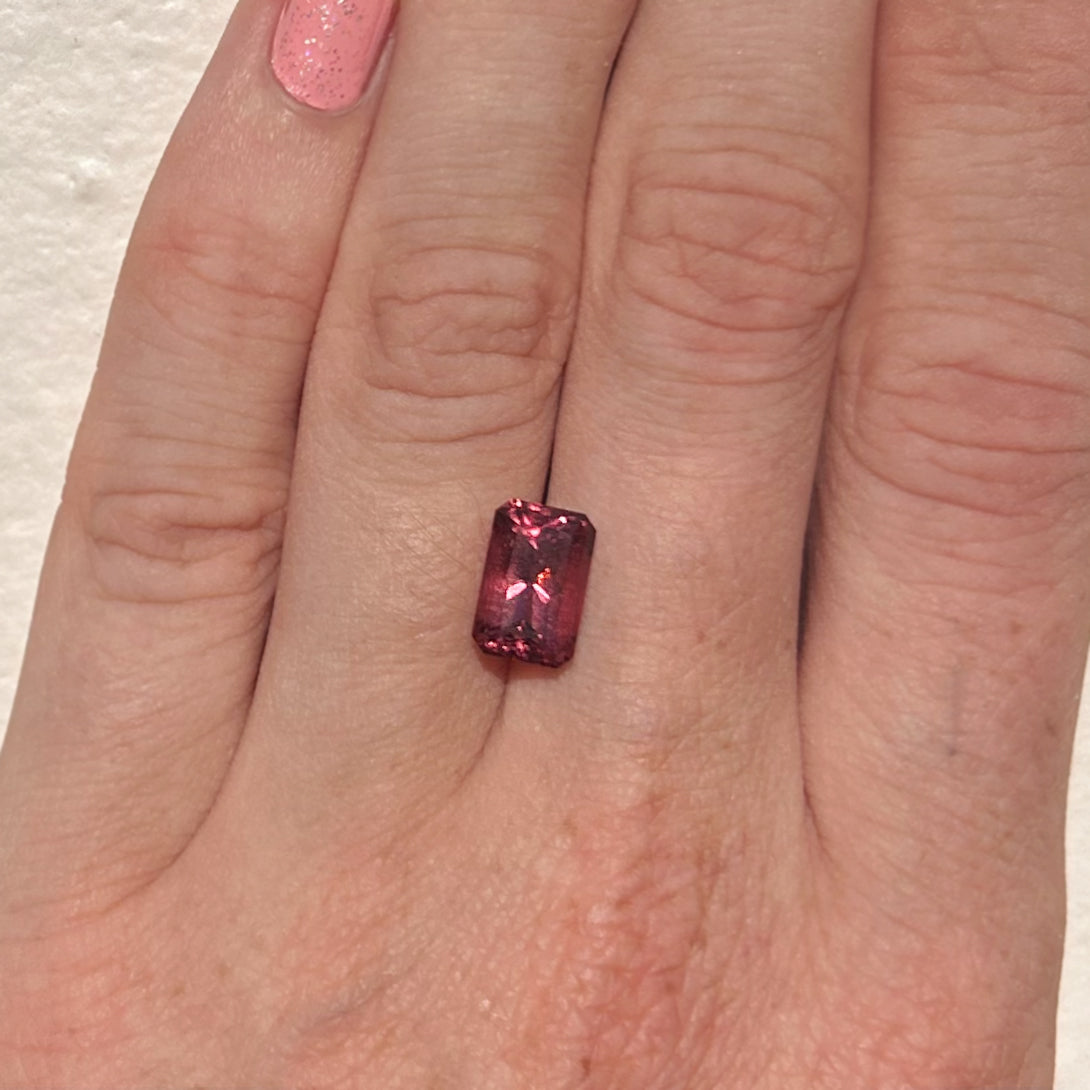 BESPOKE 2.84CT PINK TOURMALINE RING
