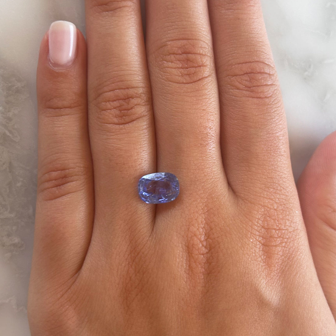 BESPOKE 3.26CT BURMESE SAPPHIRE RING