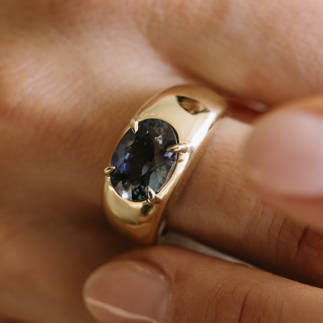 3.47ct Tanzanite Cloud Ring