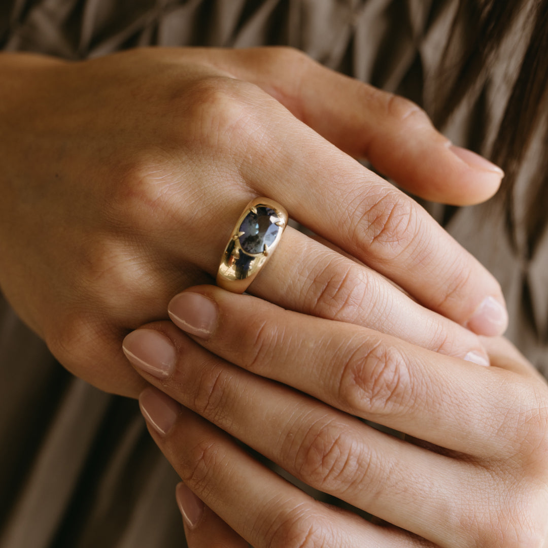 3.47ct Tanzanite Cloud Ring