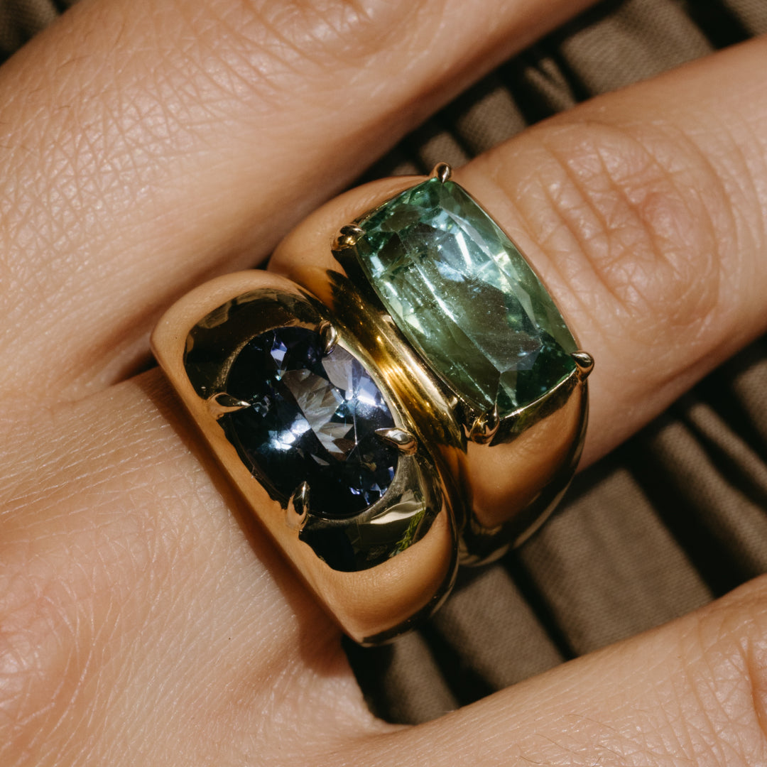 3.47ct Tanzanite Cloud Ring