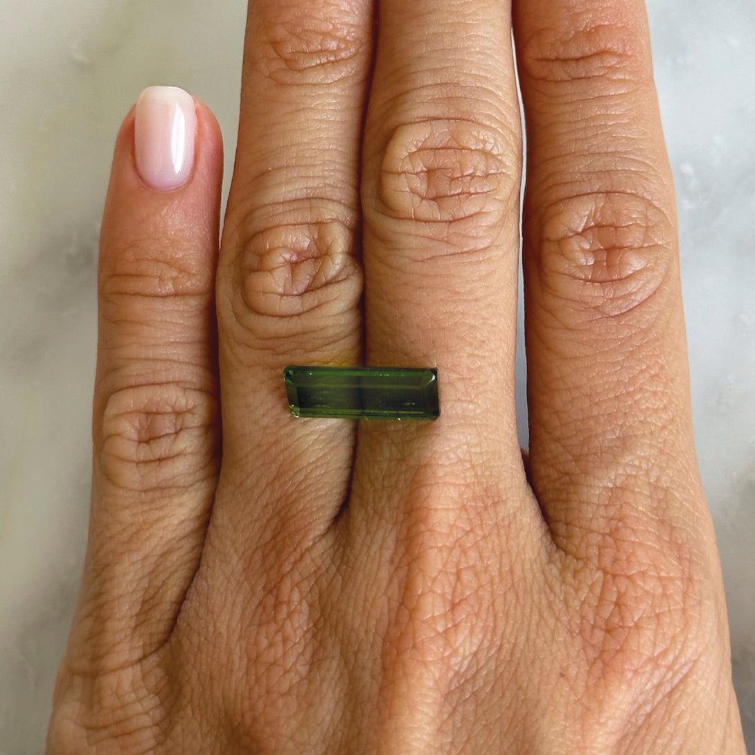 BESPOKE 4.79CT GREEN TOURMALINE