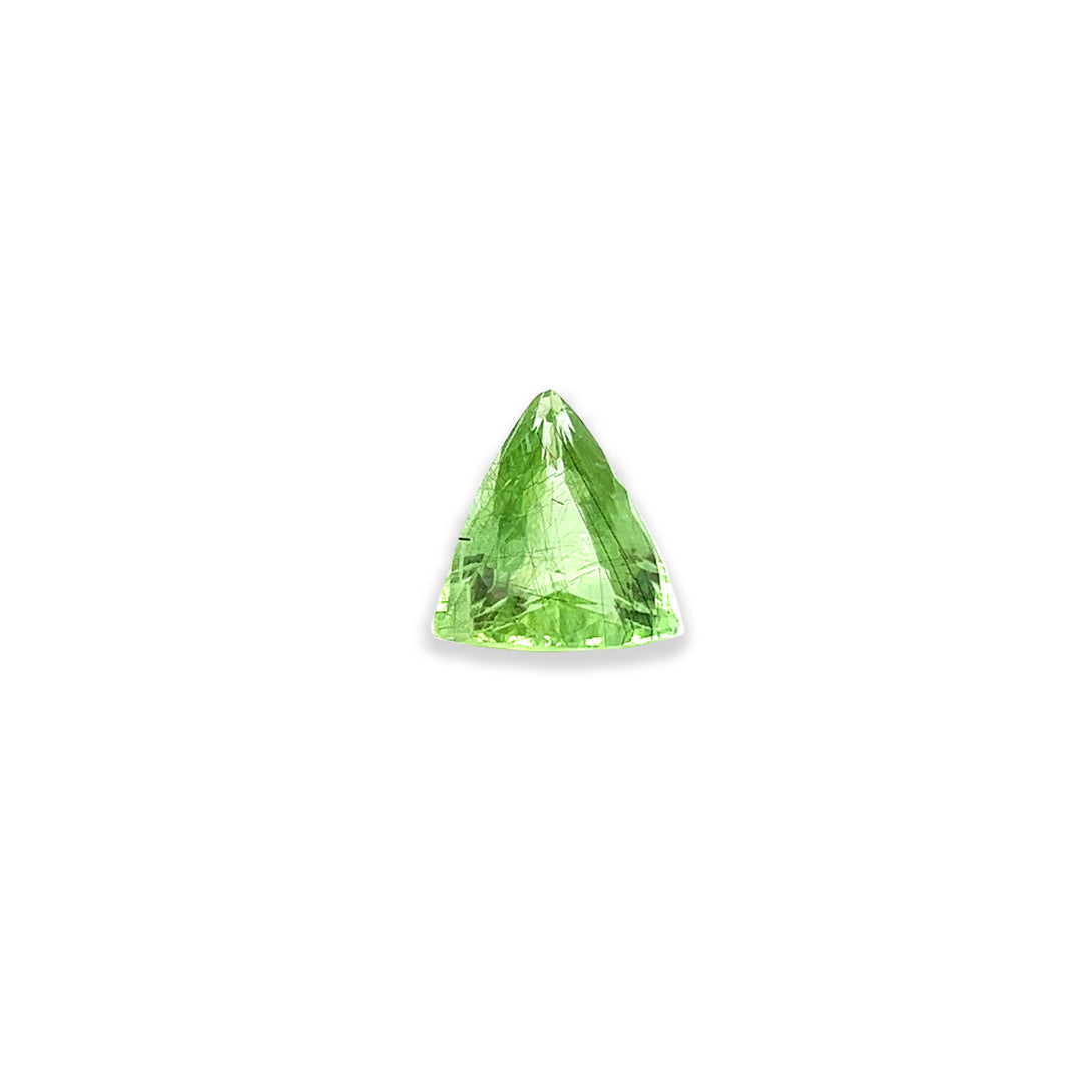 BESPOKE 5.67CT CHROMITE PERIDOT RING