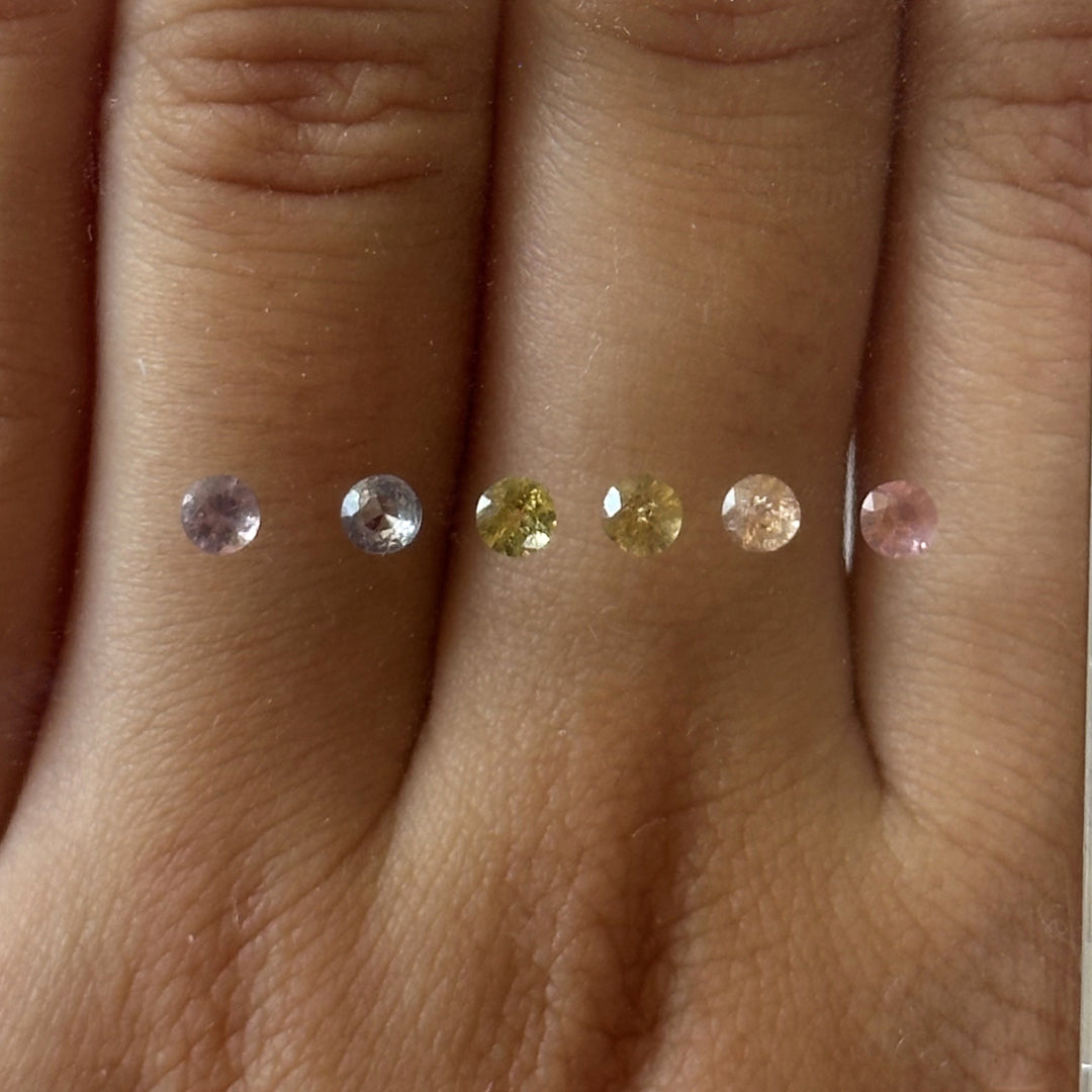 BESPOKE RAINBOW ANZA SAPPHIRES