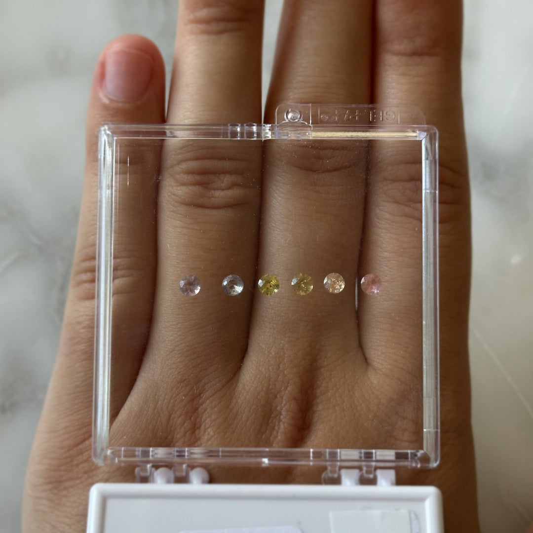 BESPOKE RAINBOW ANZA SAPPHIRES