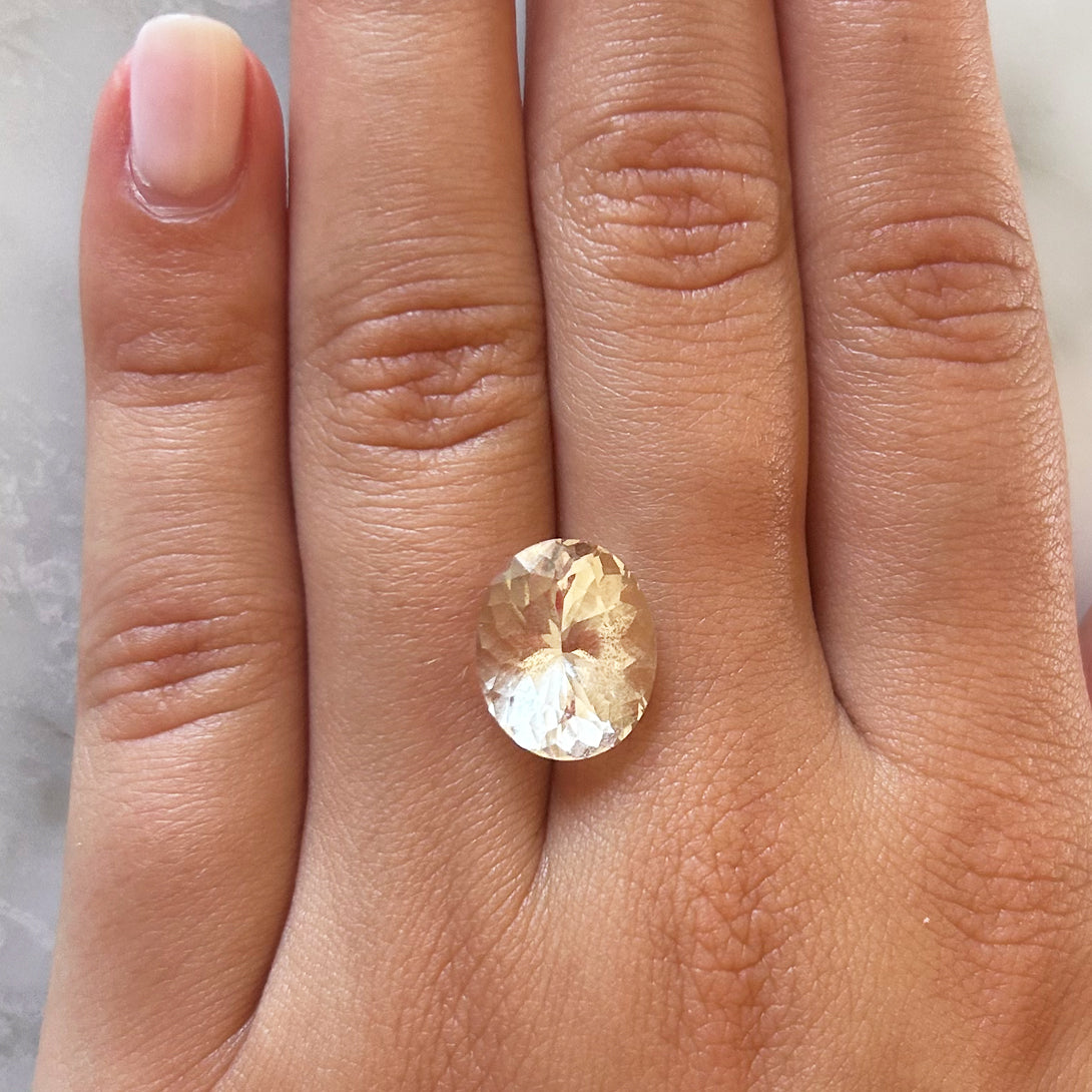 BESPOKE 6.06CT CITRINE RING