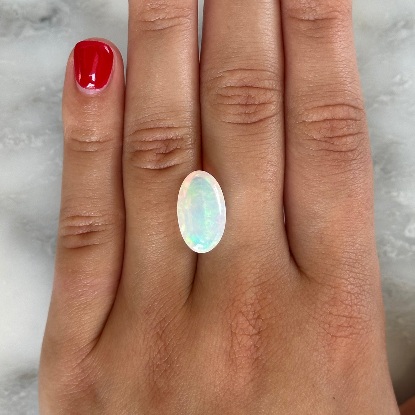 BESPOKE 4.36CT WHITE OPAL