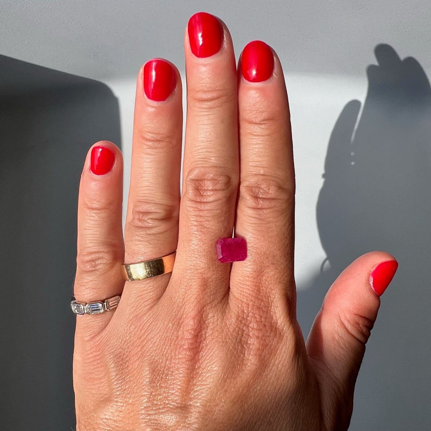 BESPOKE 2.08CT RUBY RING