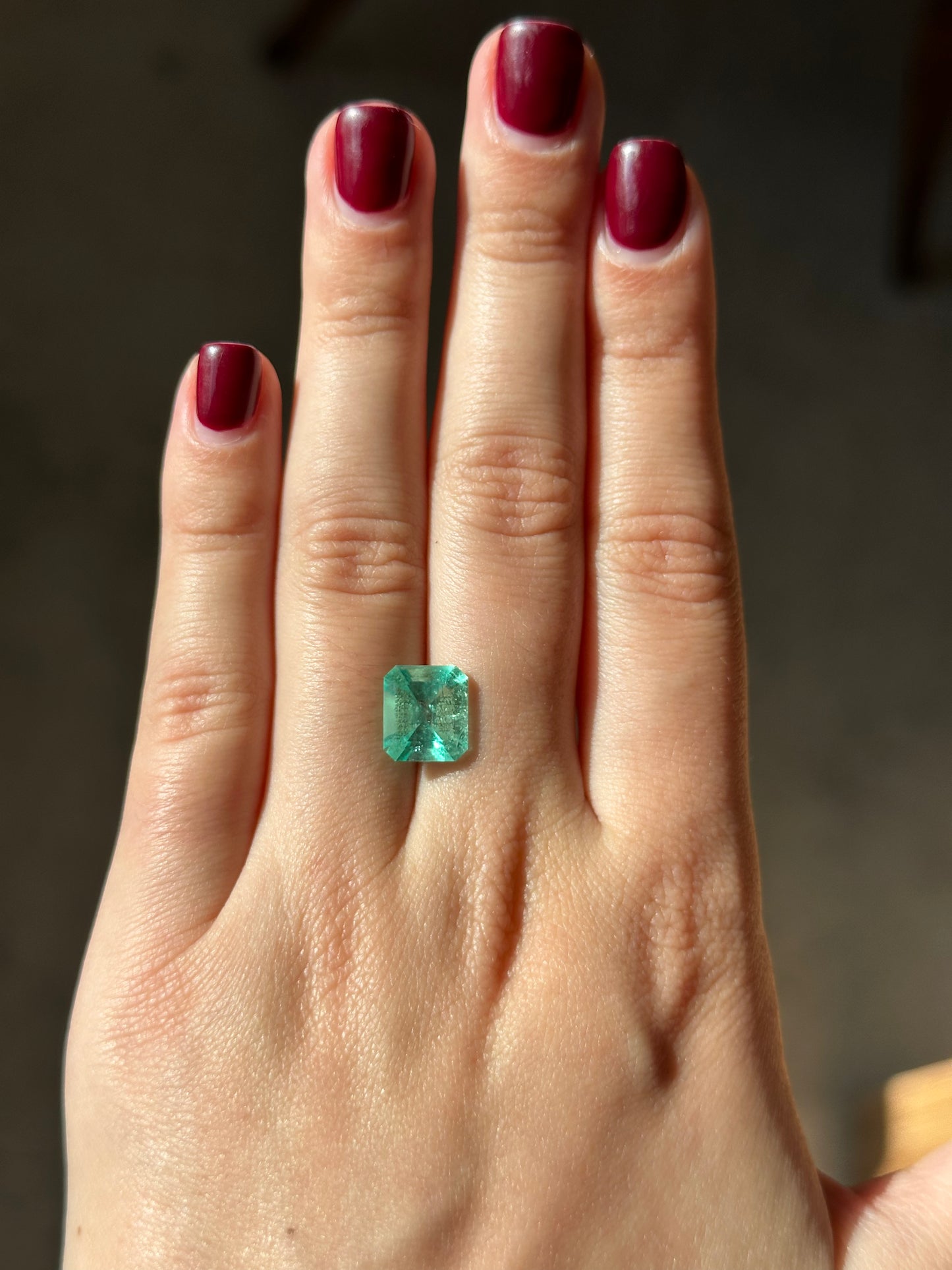 Bespoke 3.08ct Colombian Emerald