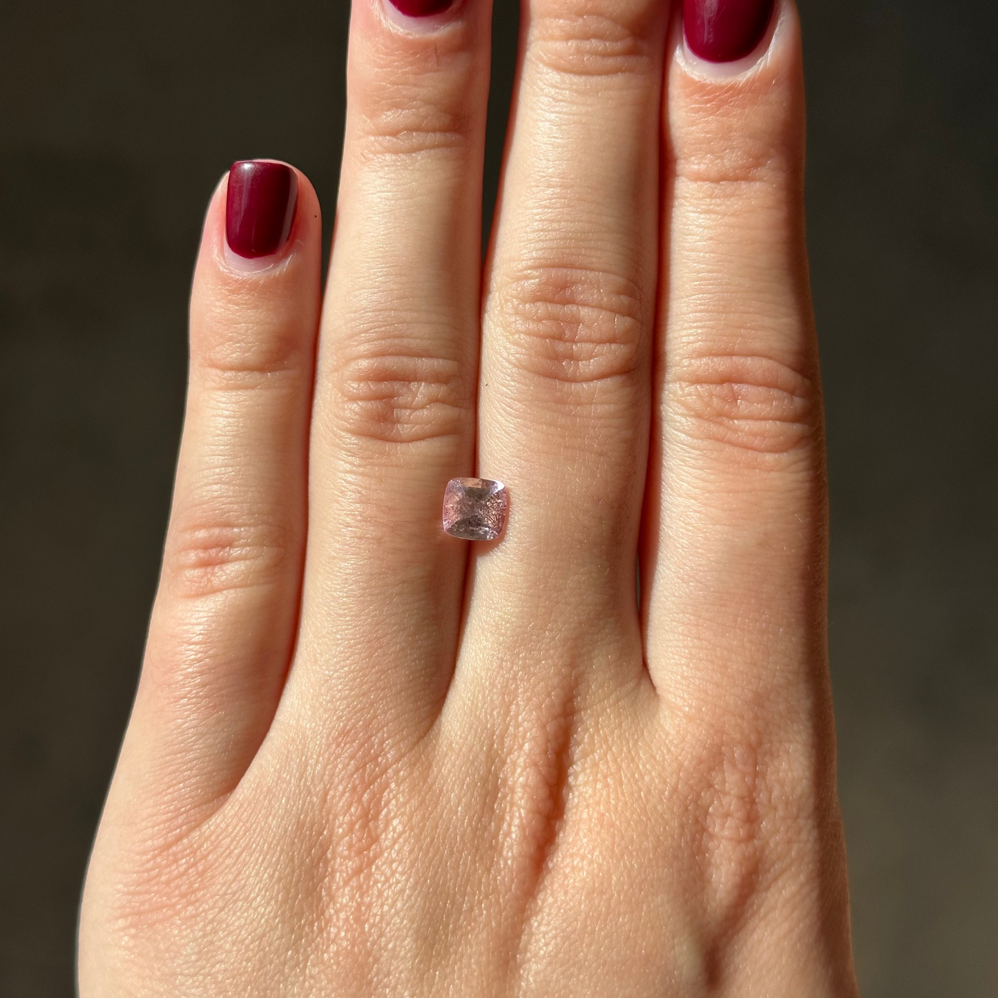 Bespoke 0.91ct California Pink Tourmaline