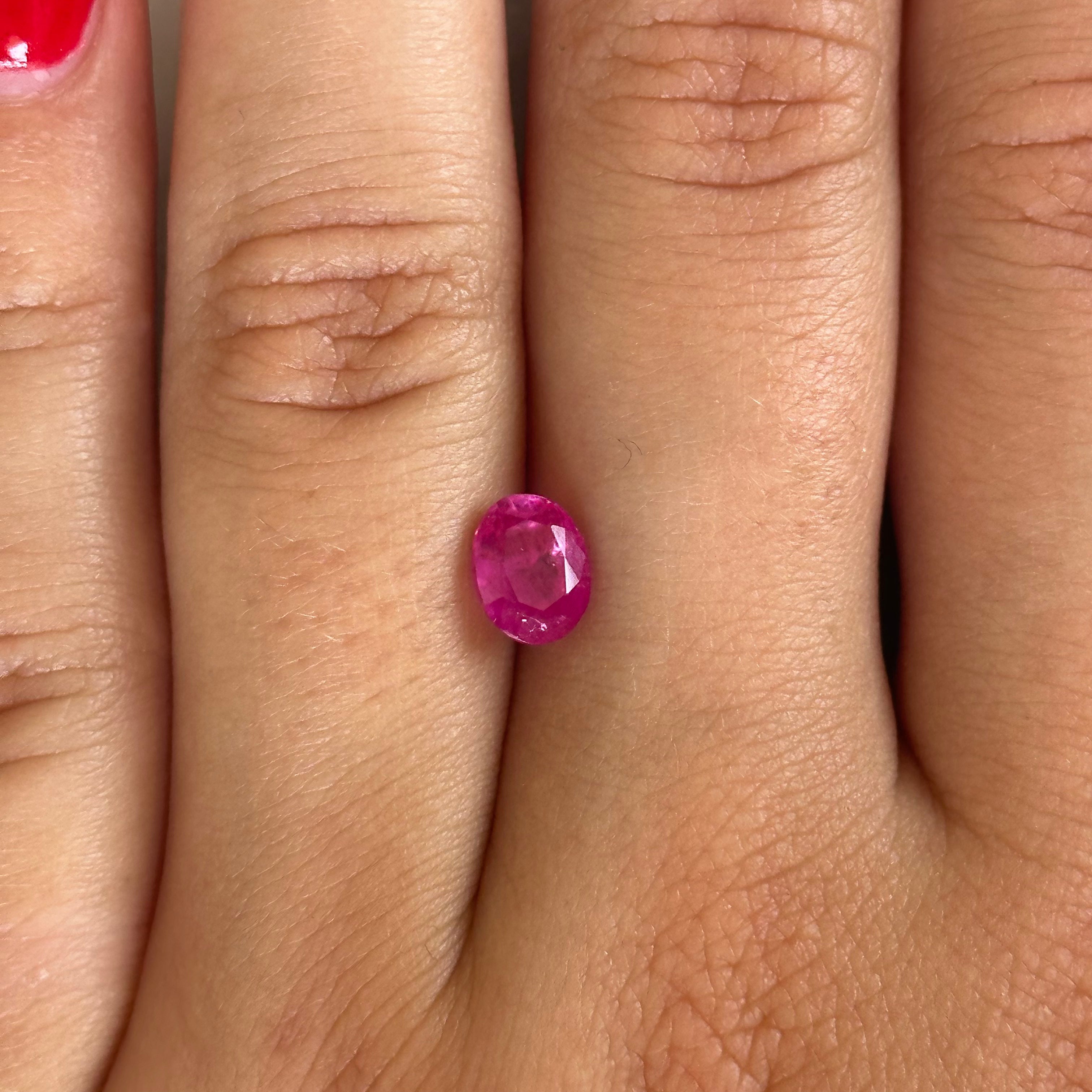BESPOKE 1.40CT OVAL RUBY