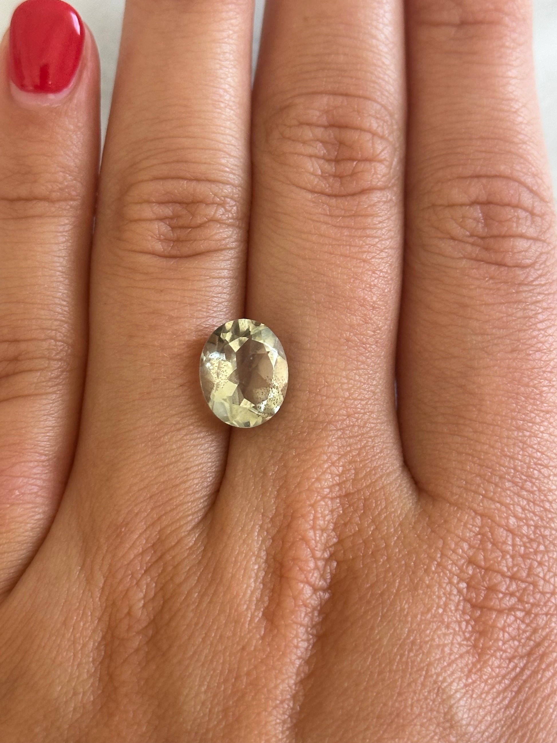 BESPOKE 3.29CT MINT AMETHYST