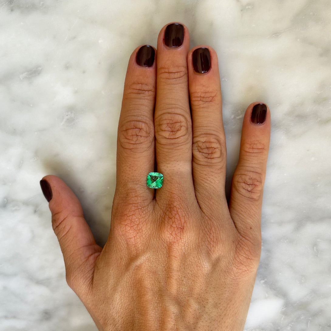 BESPOKE 1.34CT MUZO EMERALD