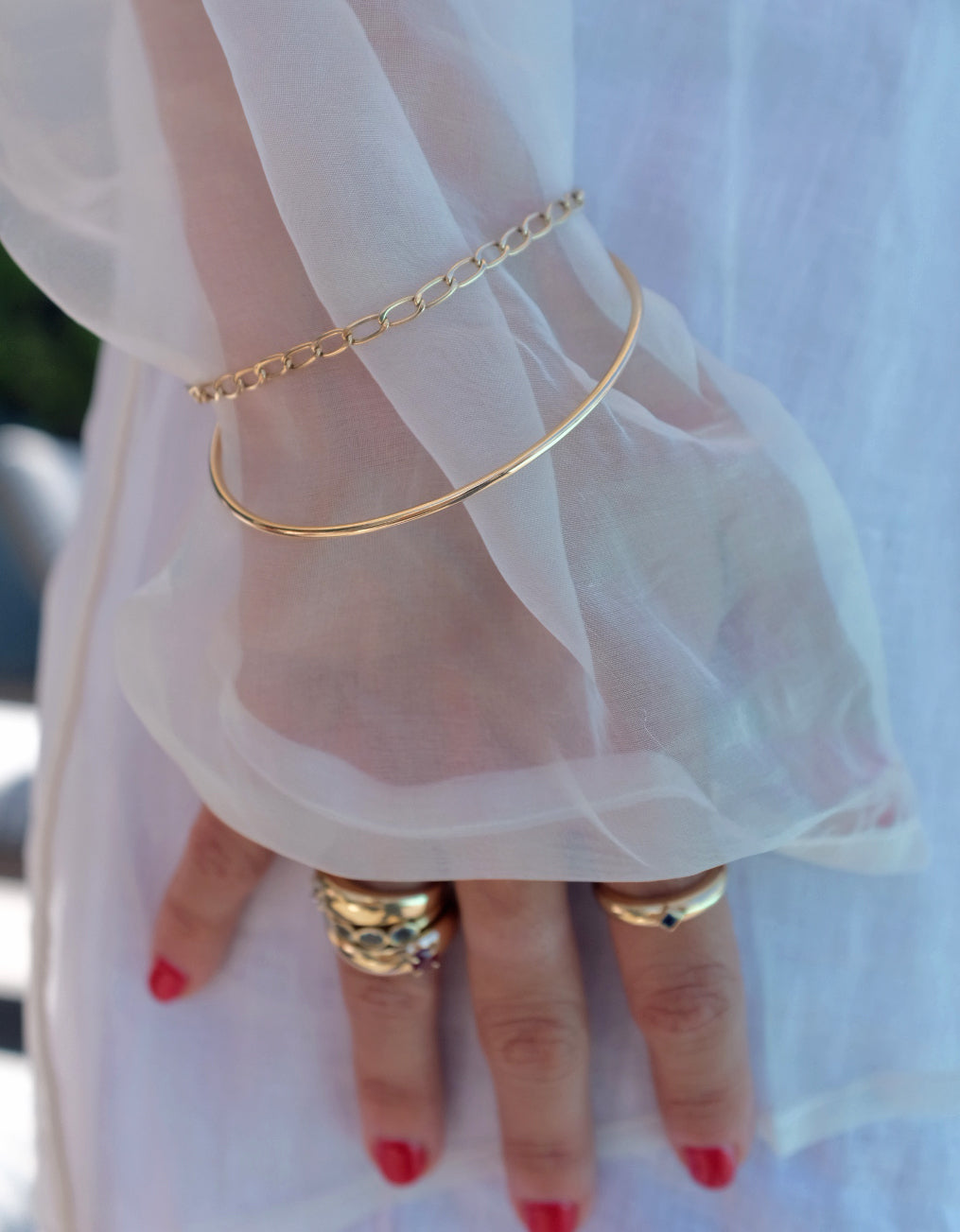 GOLD BANGLE