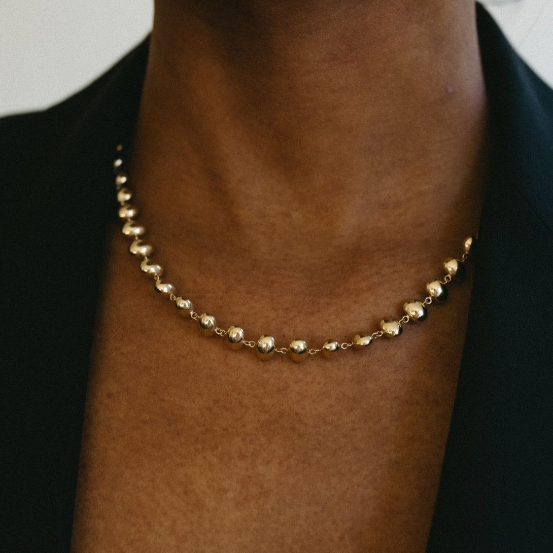 Oval Balloon Necklace