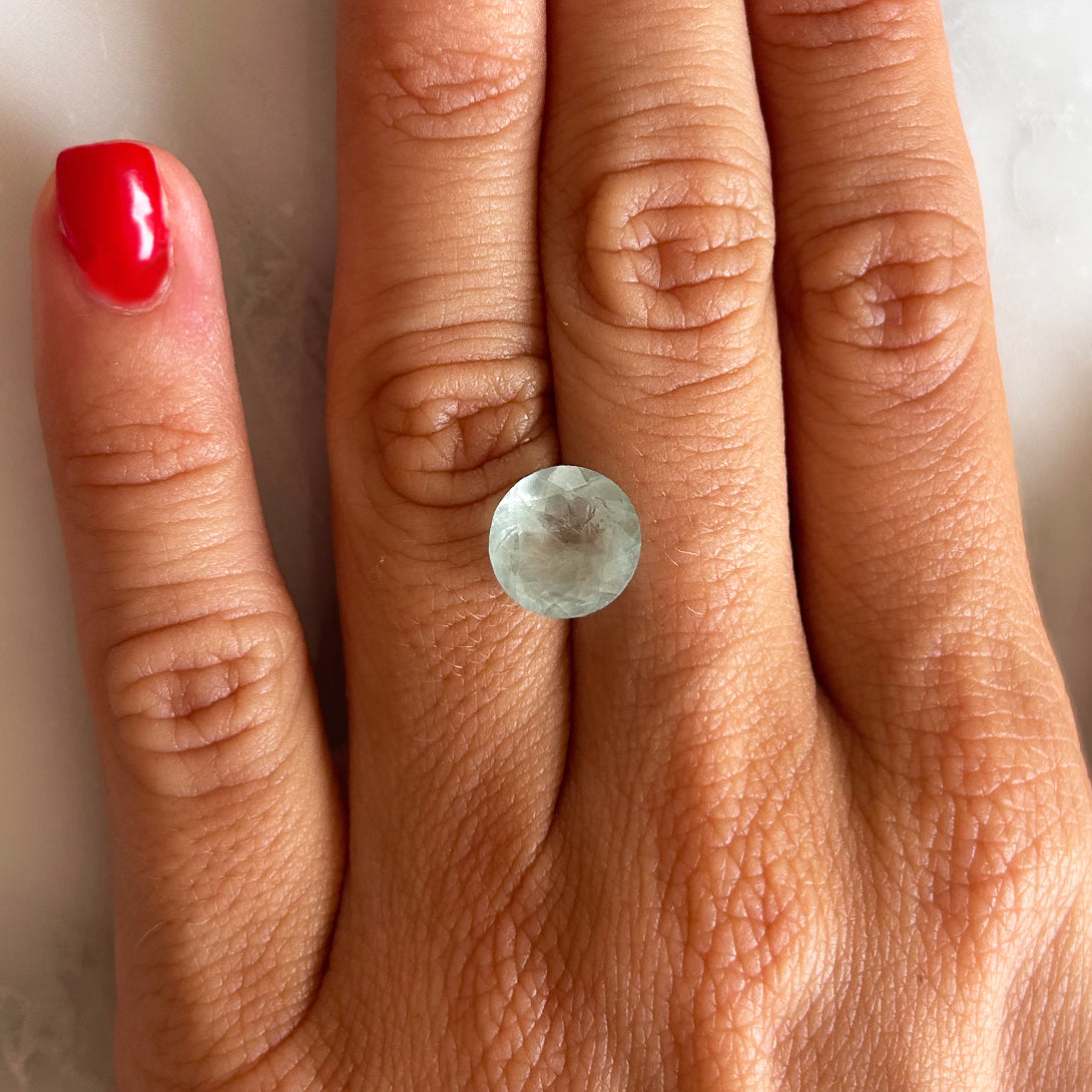 BESPOKE 3.60CT AQUAMARINE RING