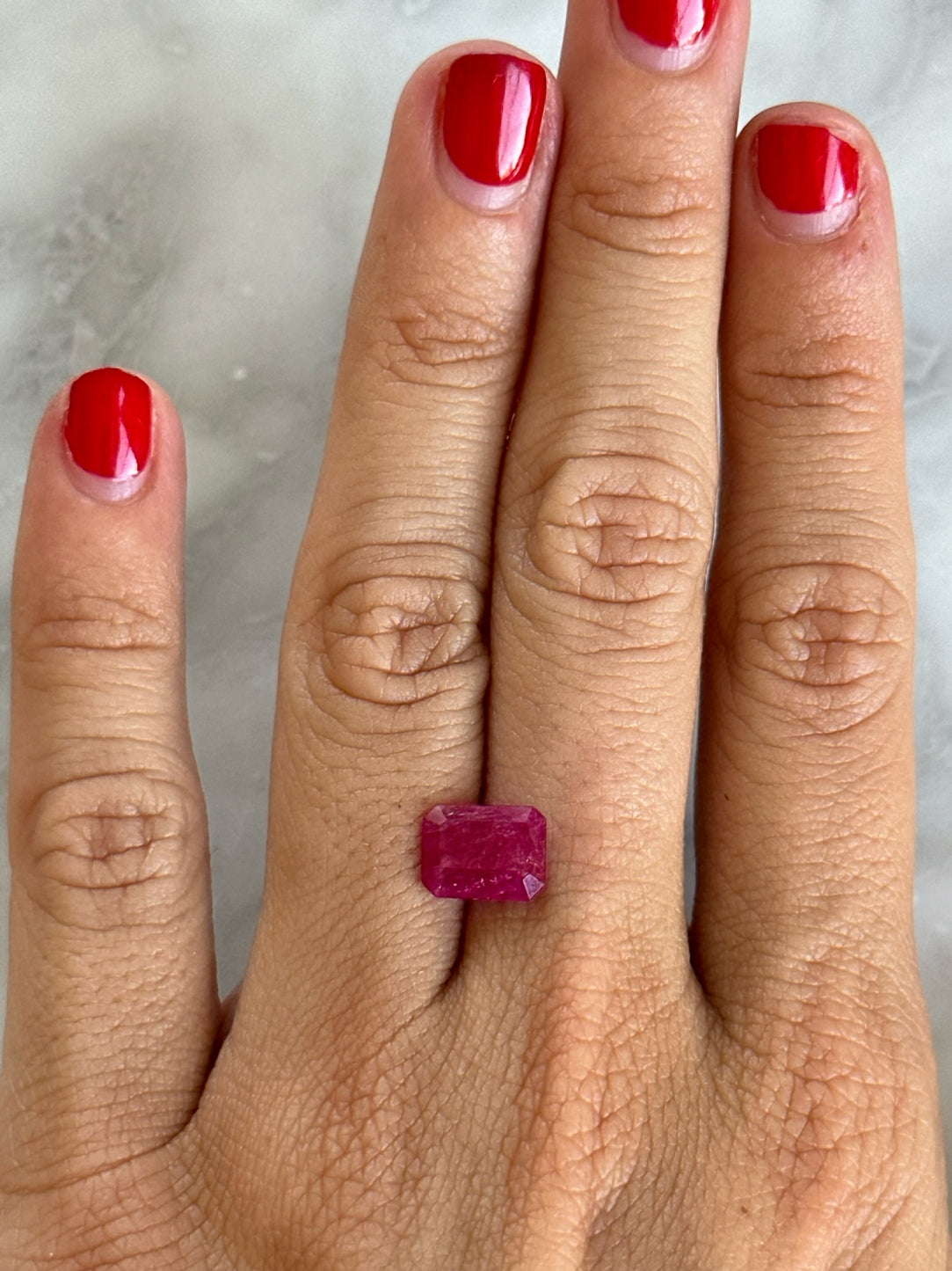 BESPOKE 2.08CT RUBY RING
