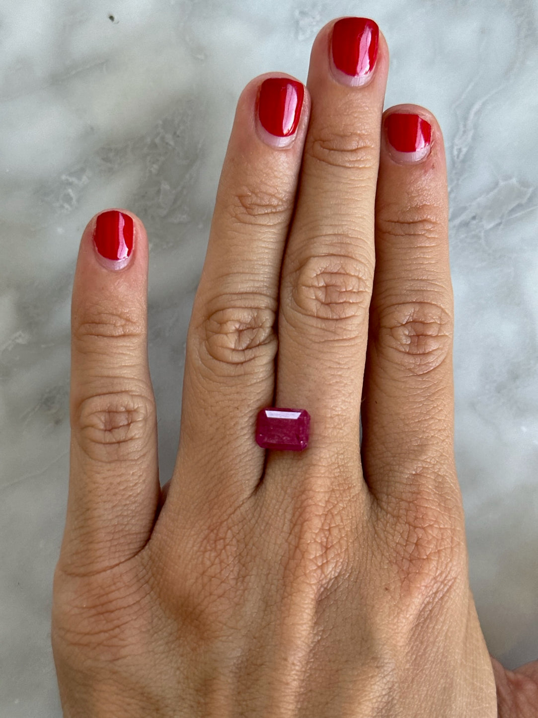 BESPOKE 2.08CT RUBY RING