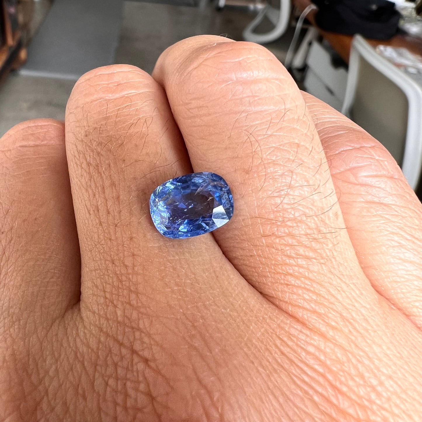 BESPOKE 3.26CT BURMESE SAPPHIRE RING