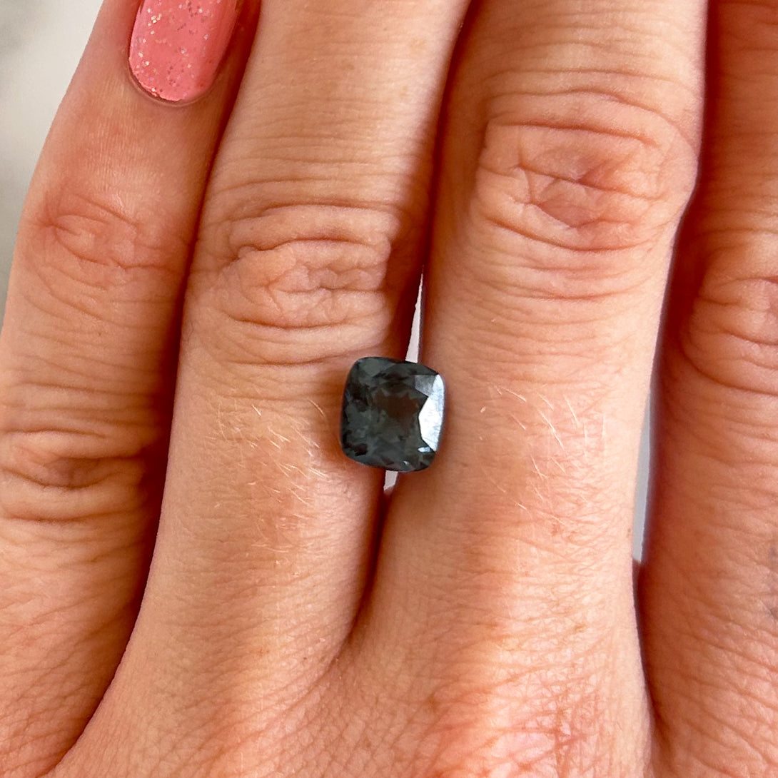 BESPOKE 2.10CT BLUE SPINEL RING
