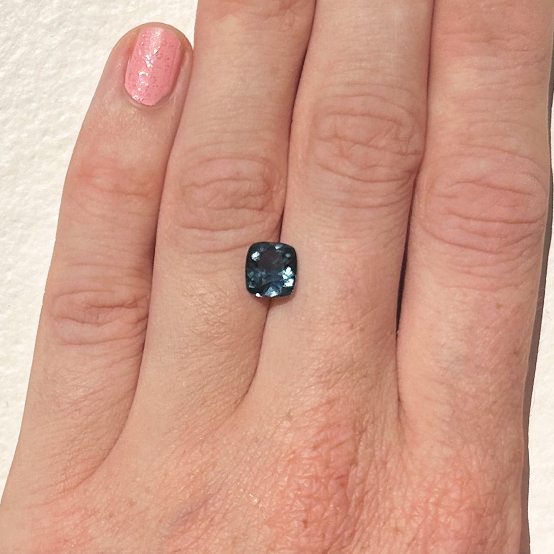 BESPOKE 2.10CT BLUE SPINEL RING