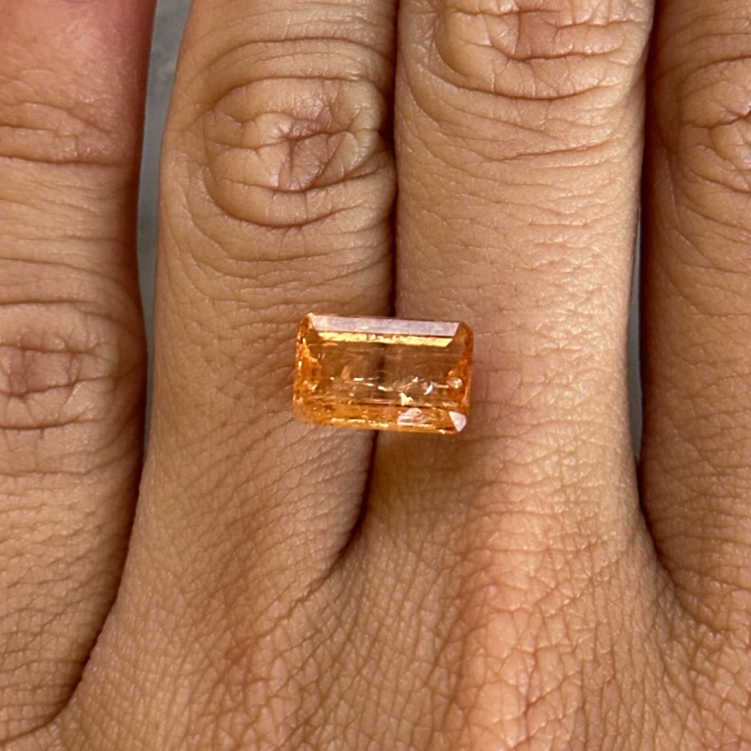 BESPOKE 3.75CT IMPERIAL TOPAZ RING