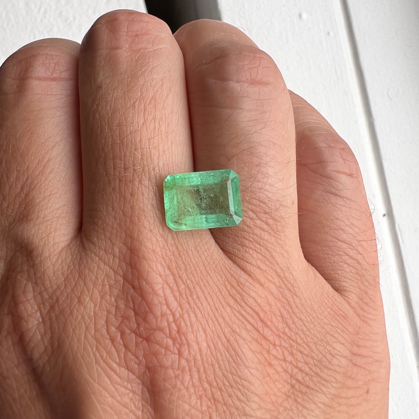 BESPOKE 3.60CT EMERALD RING