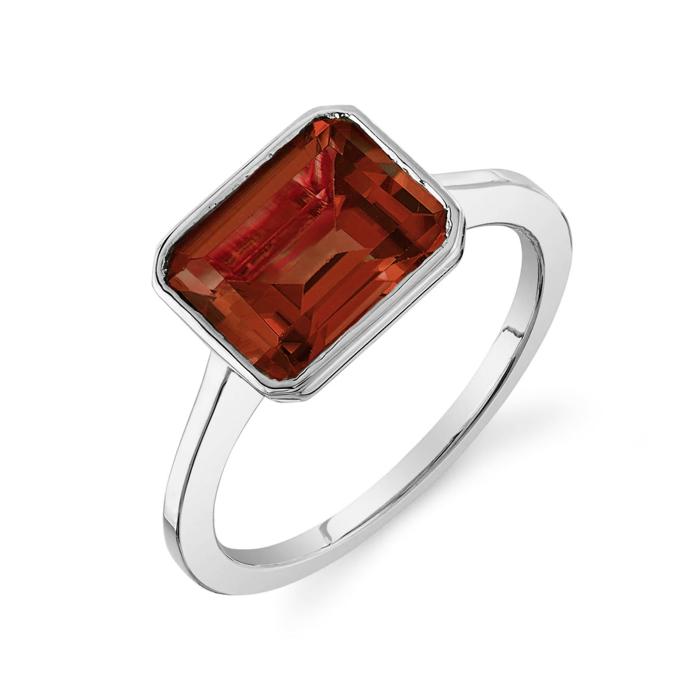 GARNET JULIA BIRTHSTONE RING