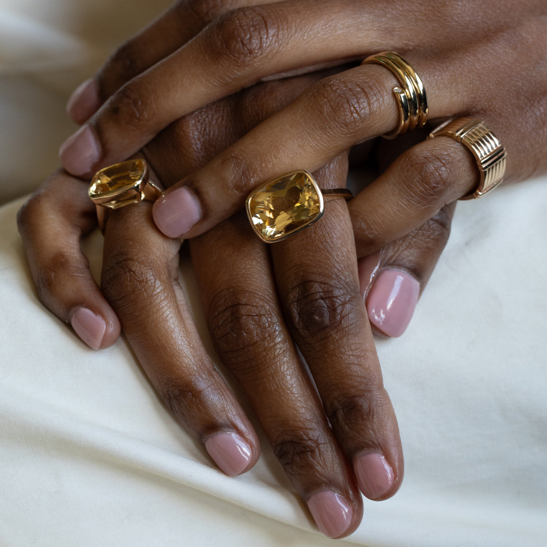 GOLD WRAP RING