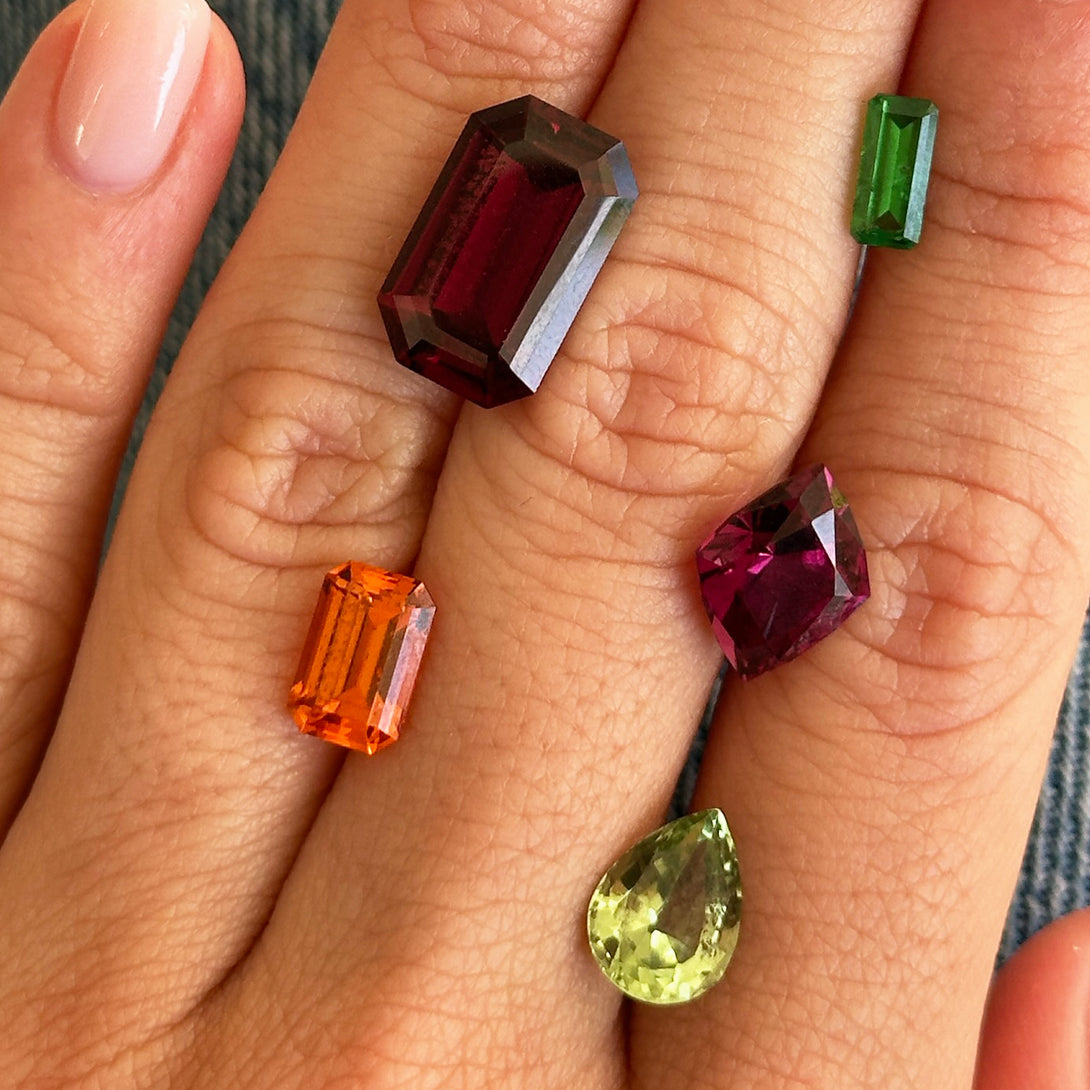 BESPOKE 7.99CT ANZA RHODOLITE GARNET