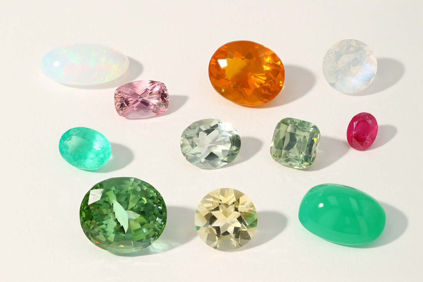 BESPOKE 4.68CT GREEN ZIRCON