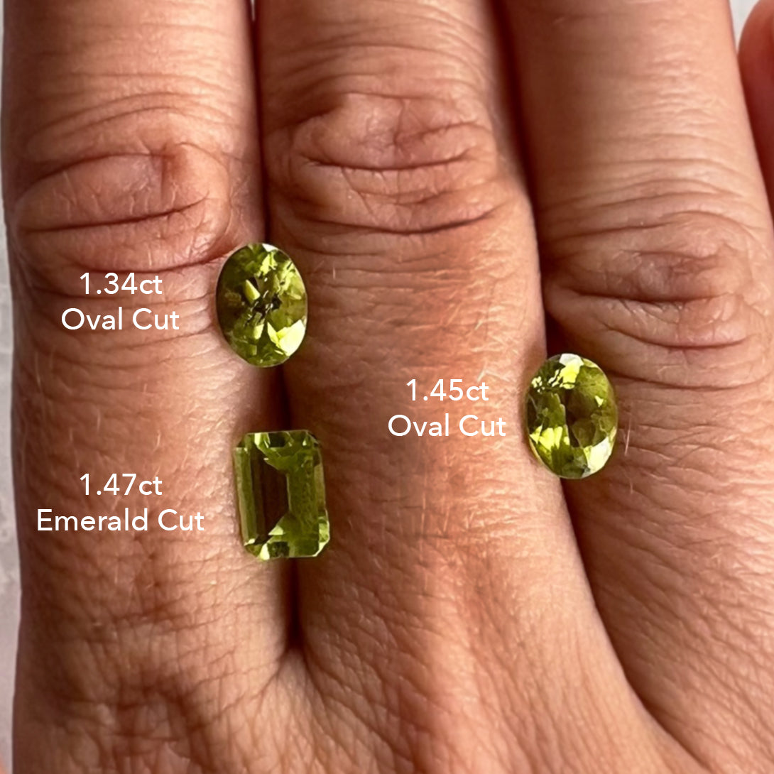 MINI BESPOKE PERIDOT RING