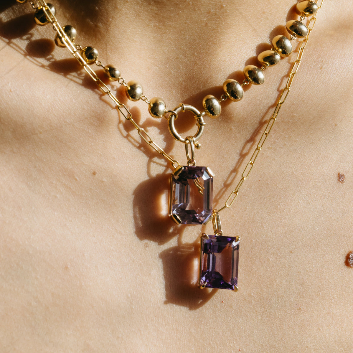 12.02ct Amethyst Charm