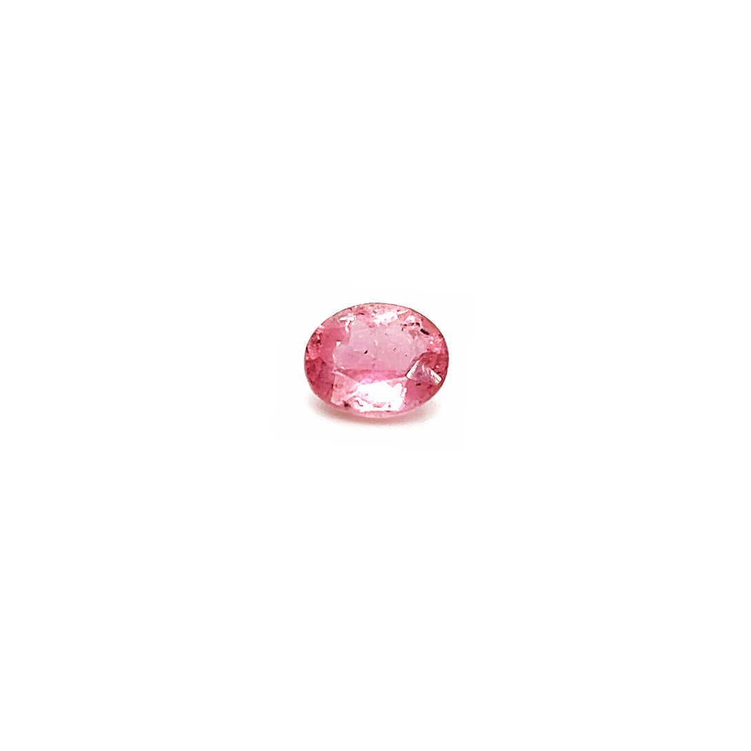 BESPOKE 3.10CT PINK TOURMALINE OVAL RING
