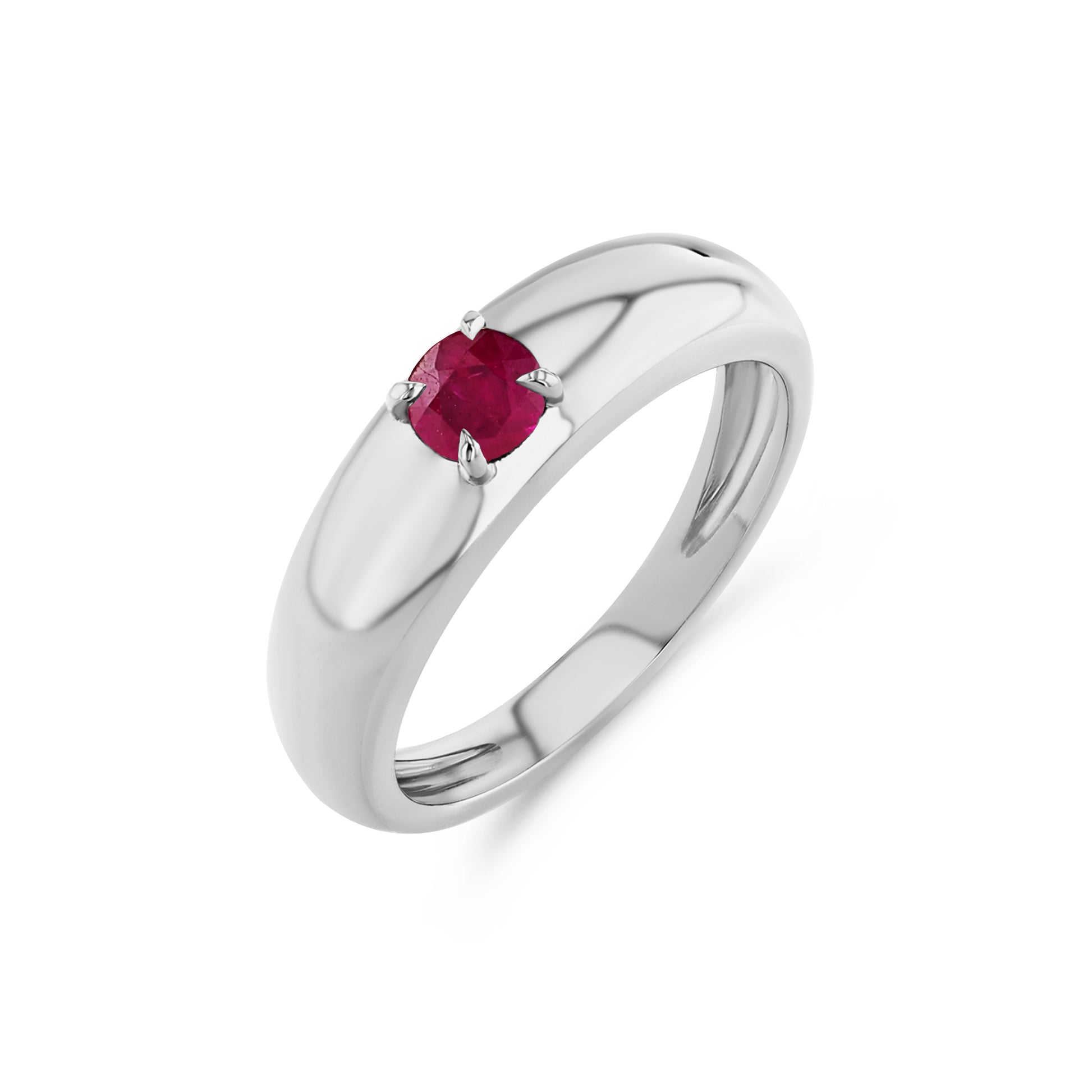 Ruby Petite Cloud Ring