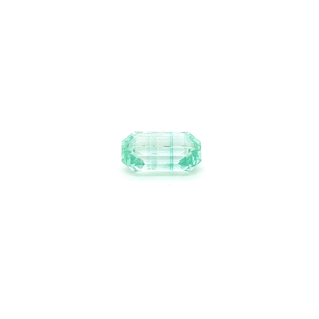 BESPOKE 3.59CT GREEN BERYL RING