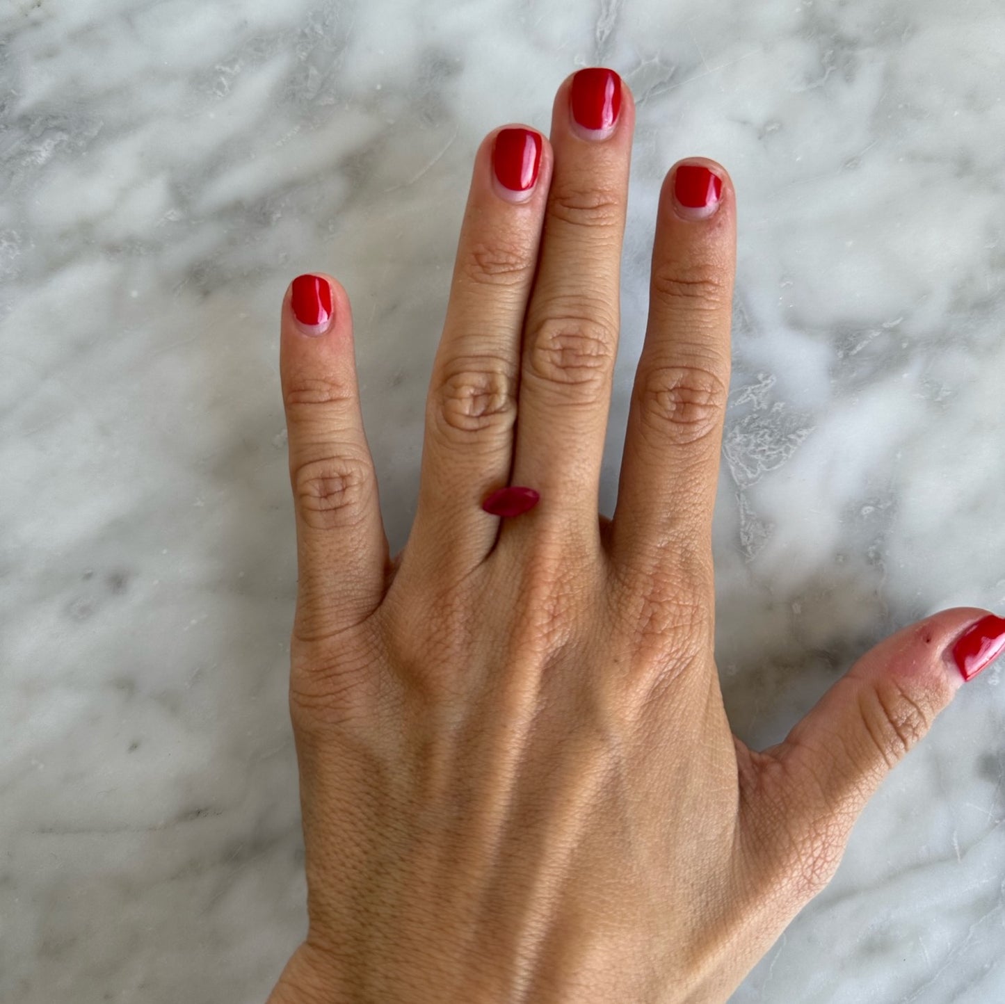 BESPOKE 1.45CT MARQUISE RUBY RING